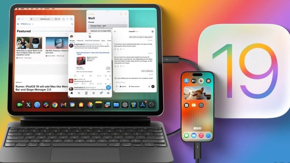 iOS 19 mang tính năng Stage Manager lên iPhone