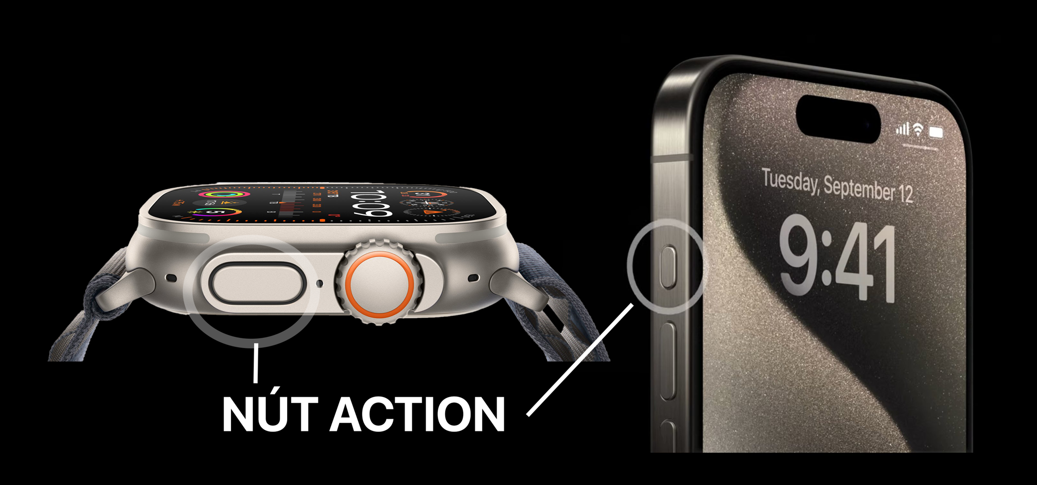 Nút Action nút tác vụ trên iPhone 15 Pro Pro Max để làm gì?