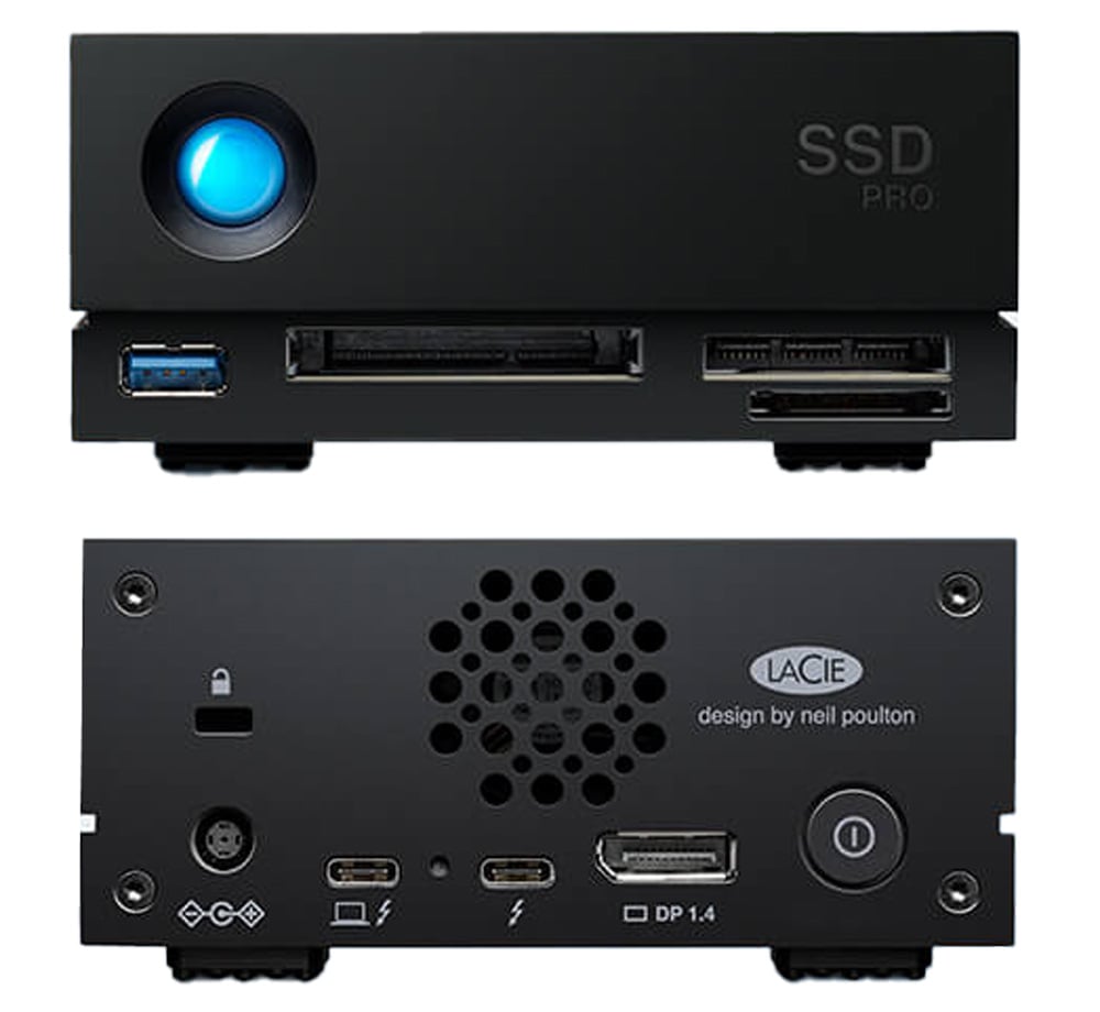 Ổ Cứng Chuyên dụng SSD LaCie 1big Dock Pro Thunderbolt 3 Rescue