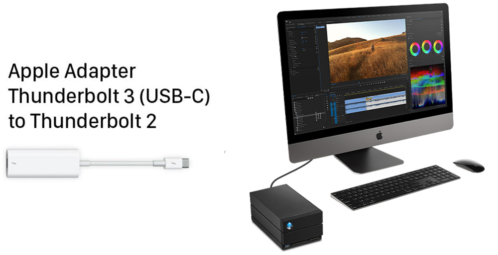 Ổ Cứng Chuyên dụng (RAID) LaCie 2big Dock Thunderbolt 3 USB-C + SRS