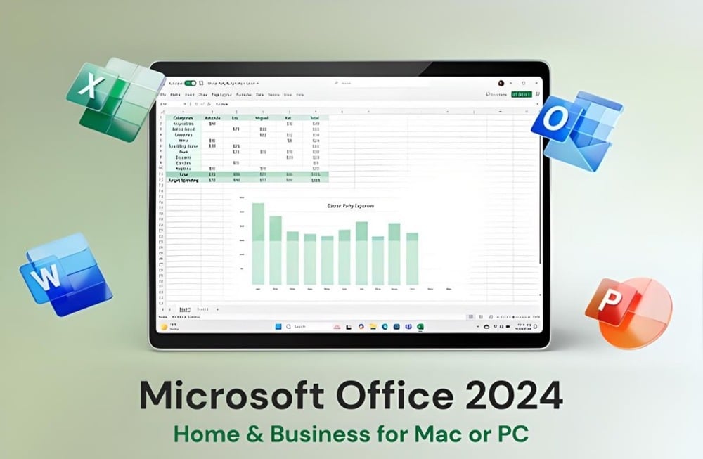 Phần Mềm Microsoft Office Home & Business 2024