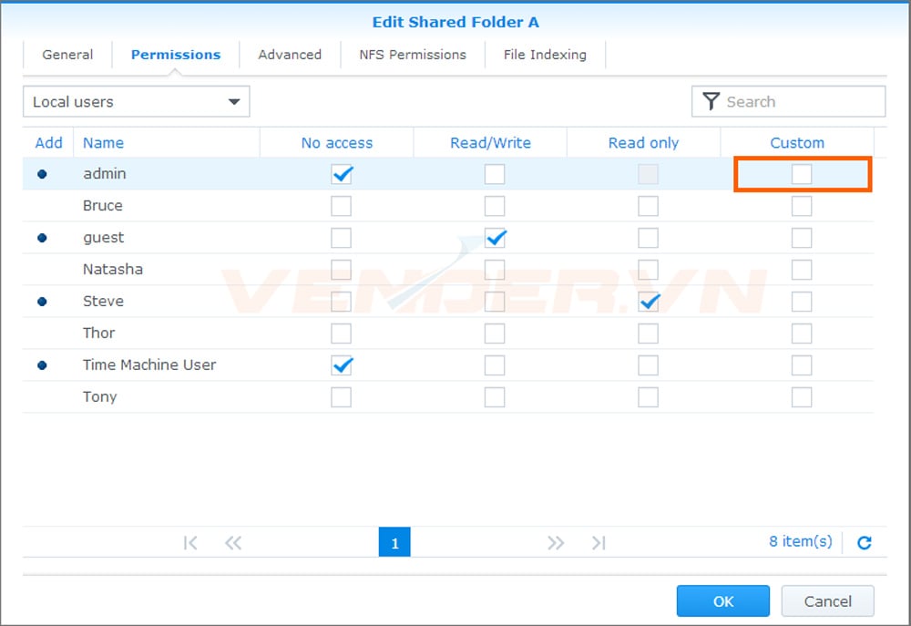 Phân quyền người dùng truy cập thư mục, tuỳ chỉnh quyền Windows ACL