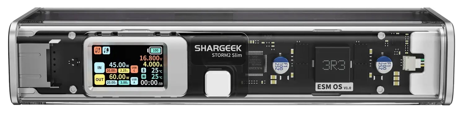 Pin sạc dự phòng Shargeek Storm II Slim 130W