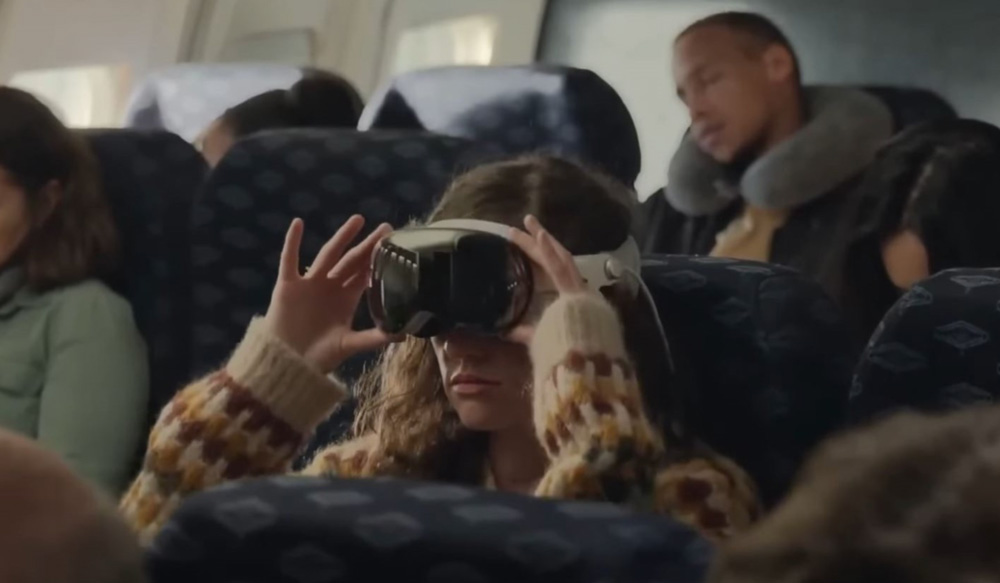 Apple Vision Pro có thể sử dụng trên máy bay nhờ Chế độ Du lịch Travel Mode