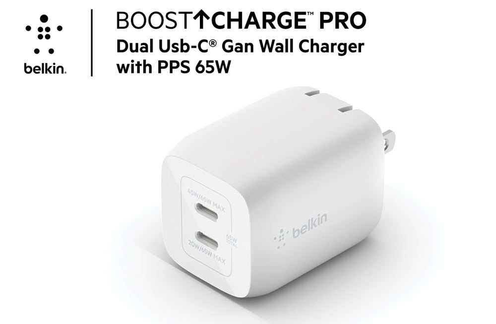 Belkin 65W 2 c ng USB C B s c nhanh gi r cho MacBook Air M2