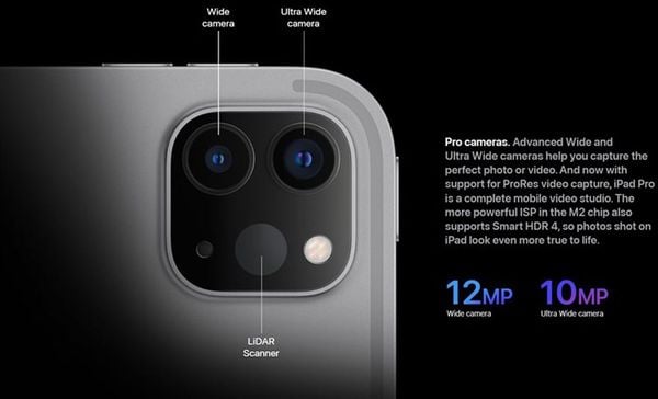 So sánh iPad Pro M2 với iPad Pro M1