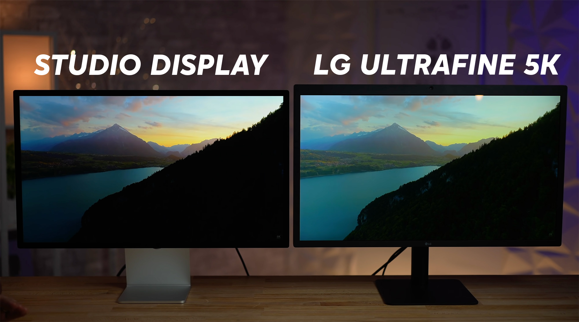 Màn hình Studio Display có gì hay? So sánh Apple Studio Display với LG UltraFine 5K