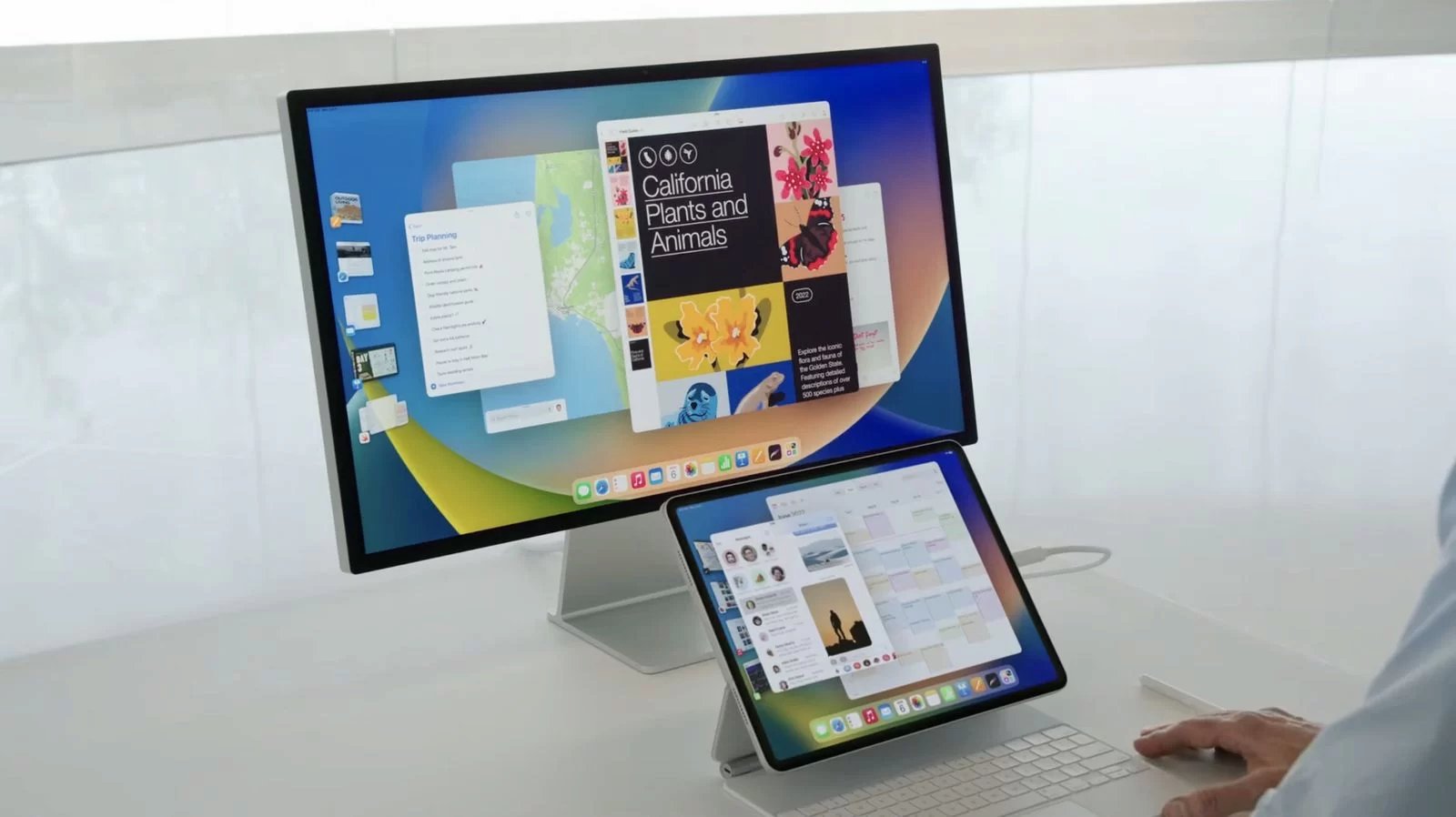 Stage Manager mượt mà trên iPadOS 17