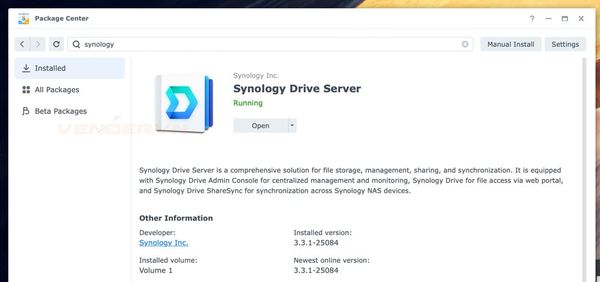 Chi tiết các ứng dụng phổ biến trên NAS Synology