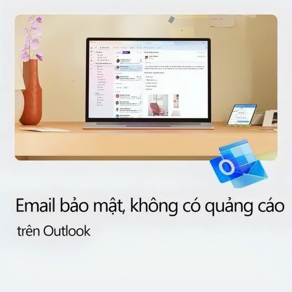 Bảo mật tài khoản trên phần mềm Microsoft Office 365 Family + Ai Copilot Outlook