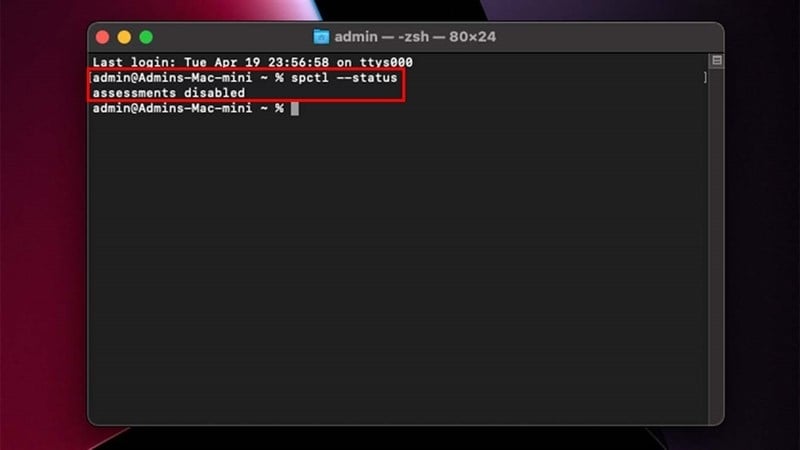 Cách bước tắt Gatekeeper trên macOS nhanh chống