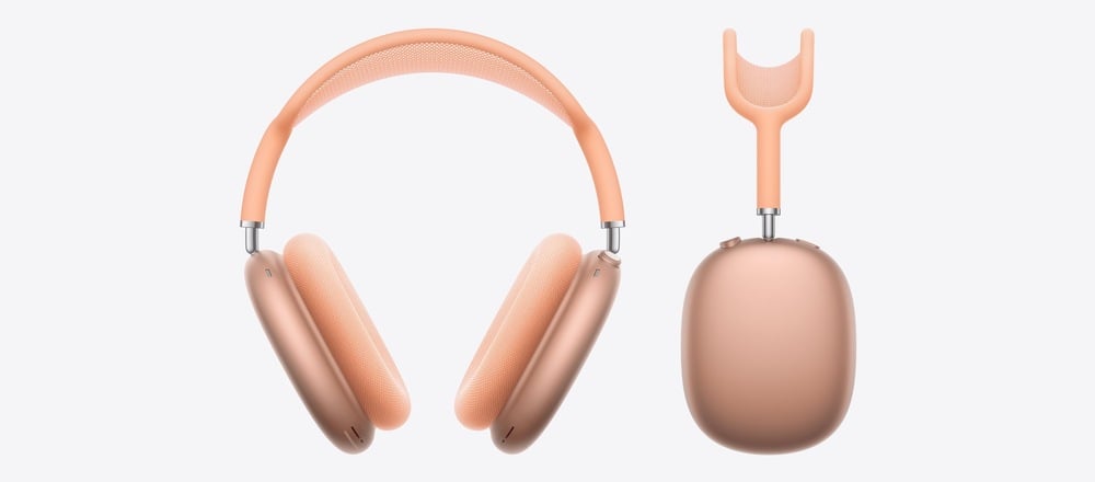 Thiết kế sang trọng trên tai nghe Apple AirPods Max