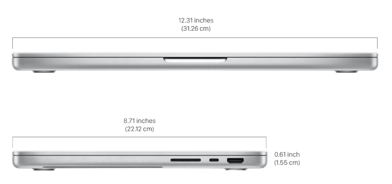 Thông số kỹ thuật MacBook Pro 14-inch M1 Pro chính hãng Việt Nam