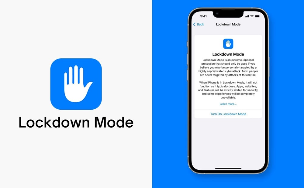 Lockdown Mode: Tính năng bảo mật mới của iPhone giúp chặn mã độc