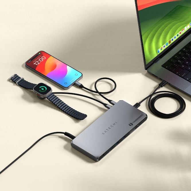 Trạm kết nối Thunderbolt 4 với DisplayLink