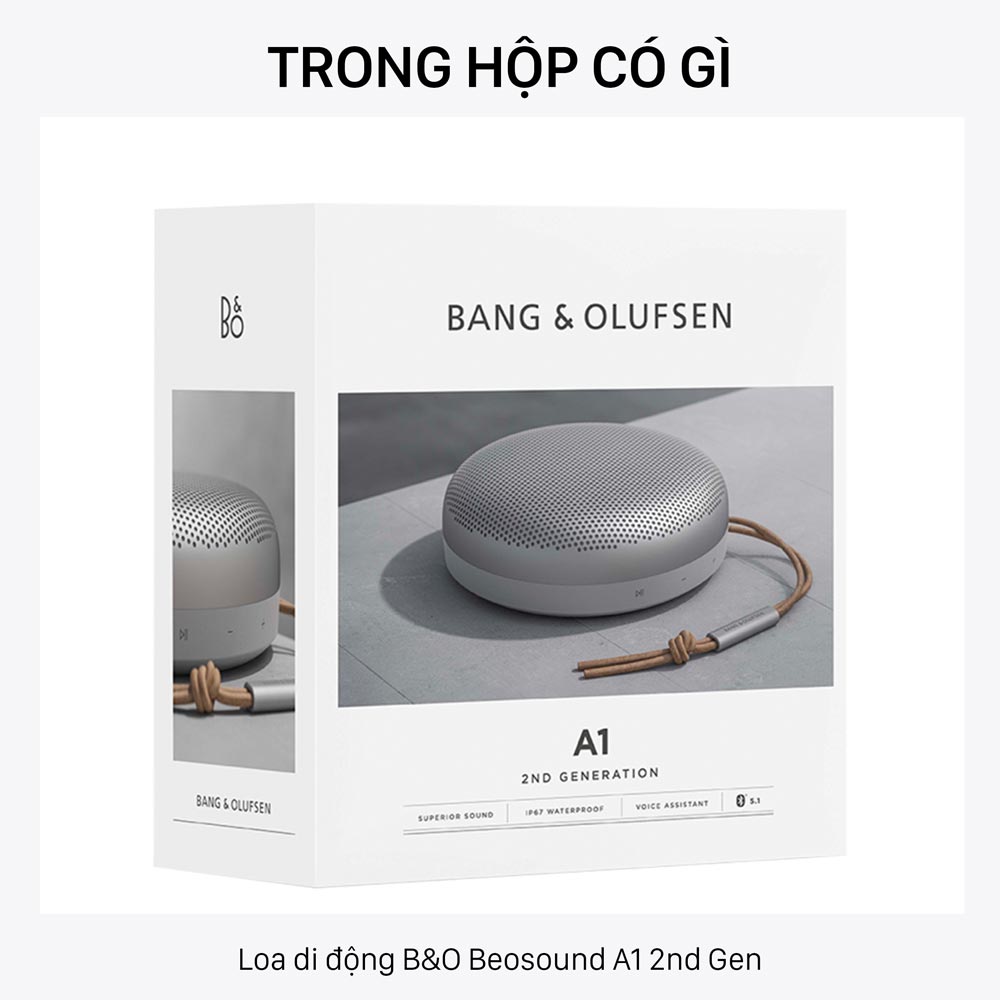 Có gì trong hộp Tai nghe B&O Beosound A1 2nd gen