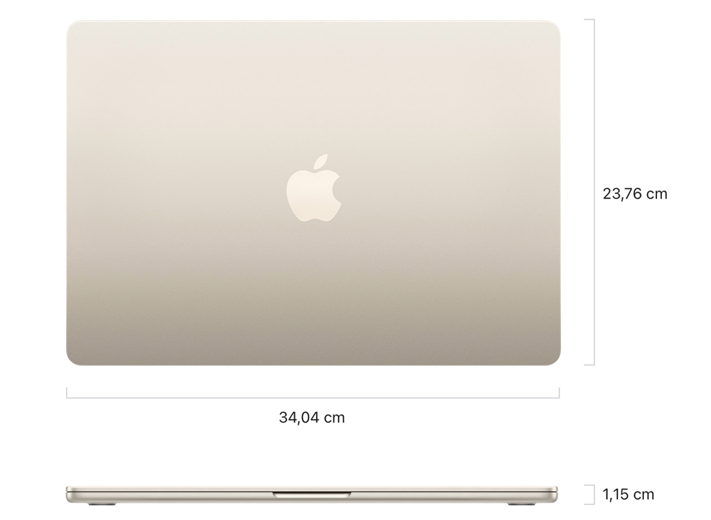 Thông số kỹ thuật MacBook Air 13-inch M2