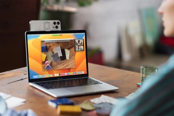 Sử dụng iPhone làm webcam trên MacBook giúp cải thiện chất lượng hình ảnh