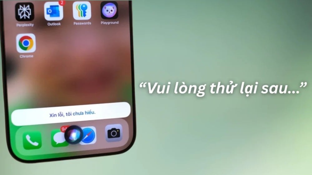 Cách khắc phục lỗi vui lòng thử lại sau khi sử dụng Siri tiếng Việt