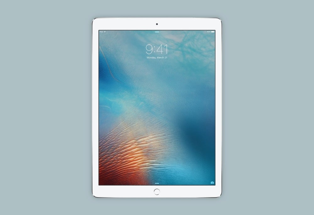 Dòng iPad Pro đầu tiên được giới thiệu năm 2015