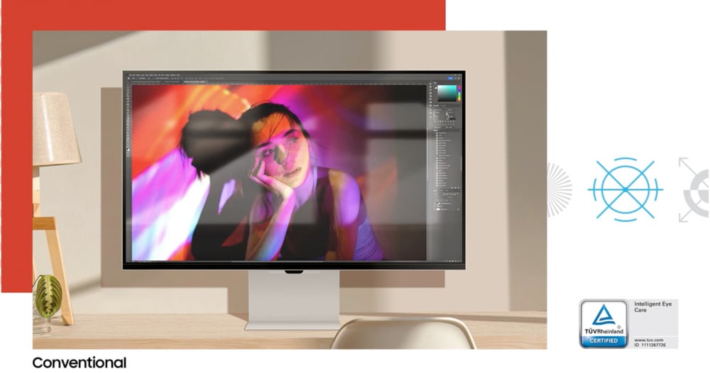 Màn hình Samsung 27 inch ViewFinity S9 bảo vệ mắt hiệu quả với công nghệ chống chói