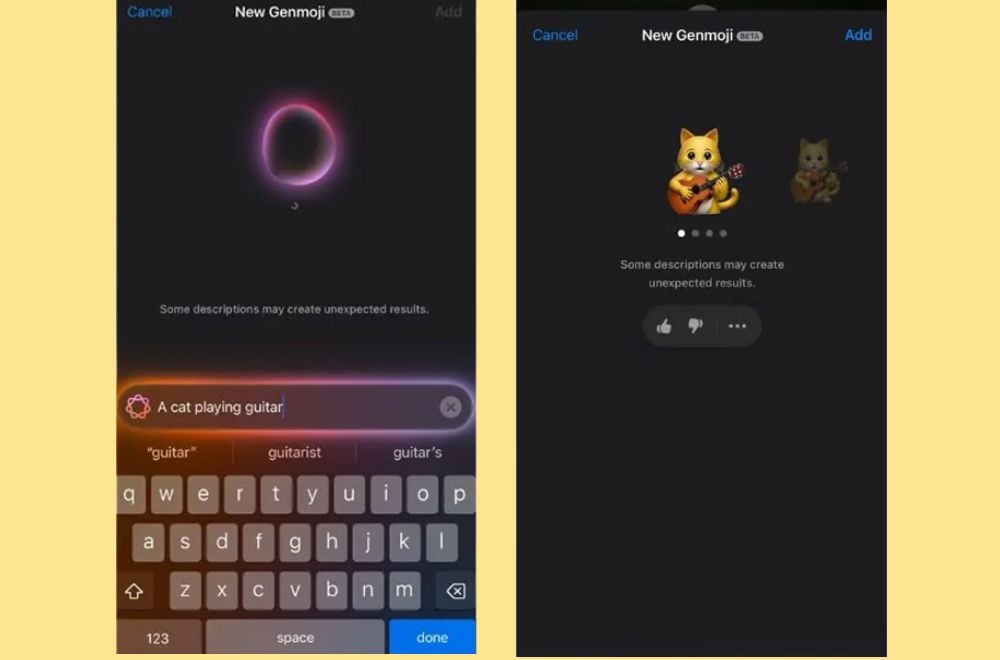 Hướng dẫn cách tạo Genmoji trên iPhone