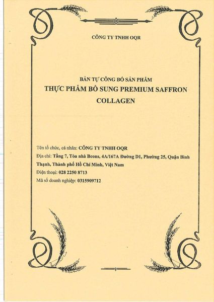 Thực Phẩm Bổ Sung Gilaa Premium Saffron Collagen