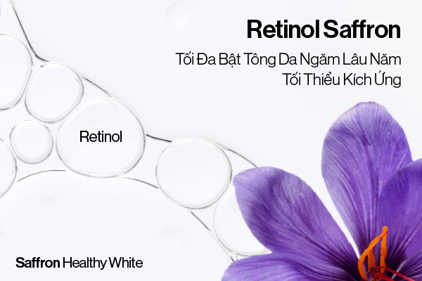 Sức Mạnh Bật Tông Da Ngăm Lâu Năm Từ Thành Phần Saffron