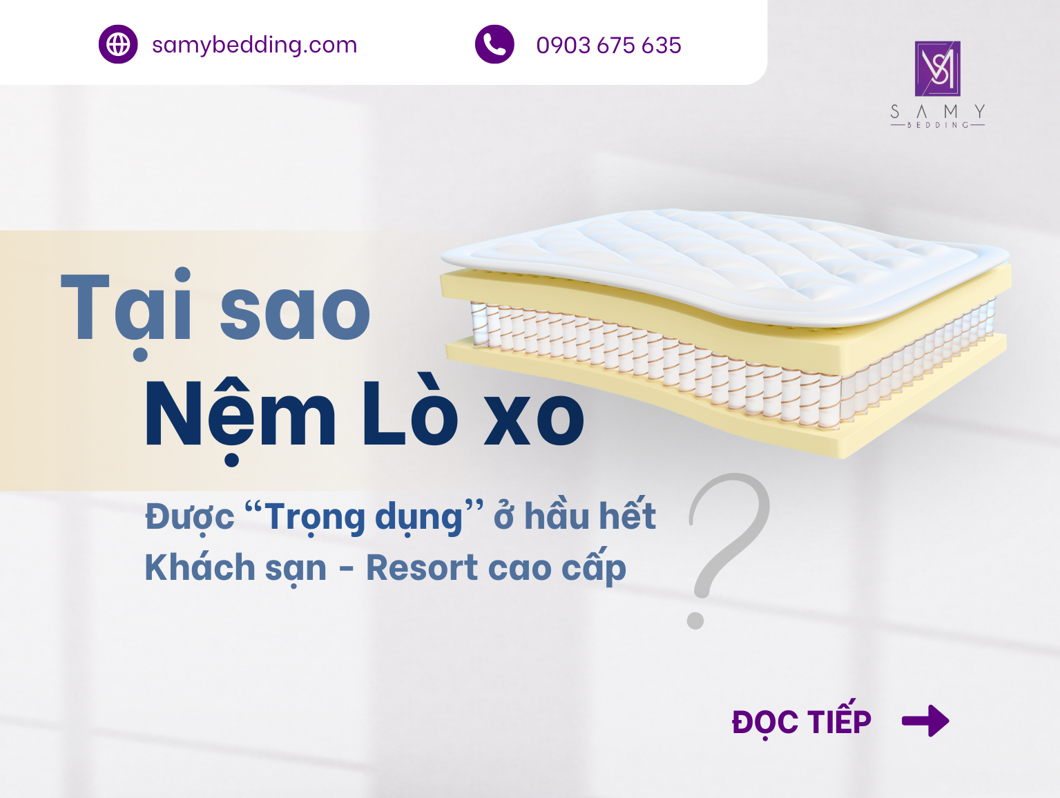 TẠI SAO NỆM LÒ XO TÚI ĐỘC LẬP ĐƯỢC 