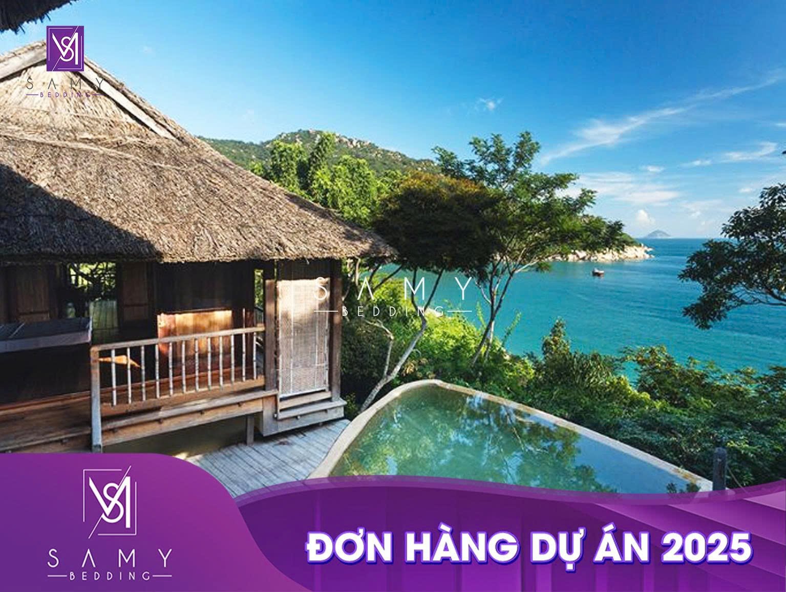 ĐƠN HÀNG TOPPER + CHĂN DRAP + GỐI CHO DỰ ÁN KHU NGHỈ DƯỠNG CAO CẤP TẠI TP. NHA TRANG