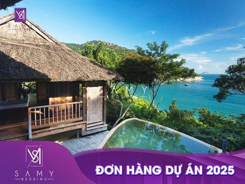 ĐƠN HÀNG TOPPER + CHĂN DRAP + GỐI CHO DỰ ÁN KHU NGHỈ DƯỠNG CAO CẤP TẠI TP. NHA TRANG