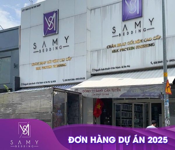 ĐƠN HÀNG CUNG CẤP NỆM CHO DỰ ÁN TẠI TP. HCM