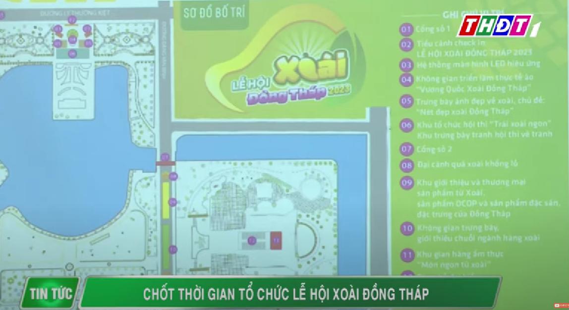 Chốt thời gian tổ chức Lễ hội Xoài Đồng Tháp | THDT