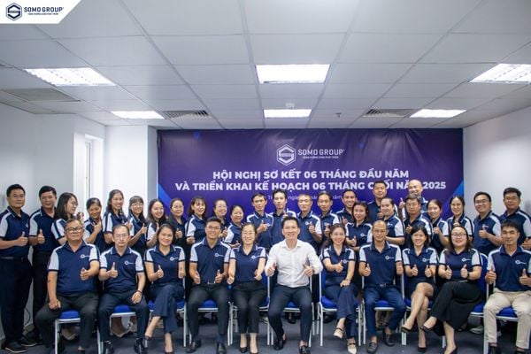 SOMO GROUP TỔ CHỨC THÀNH CÔNG HỘI NGHỊ SƠ KẾT 6 THÁNG ĐẦU NĂM 2025