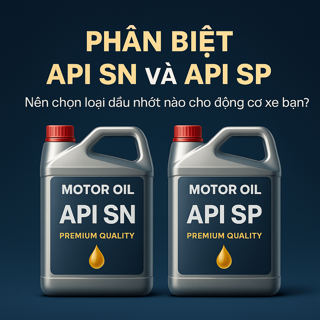​​​​​​​PHÂN BIỆT API SN VÀ API SP – NÊN CHỌN LOẠI DẦU NHỚT NÀO CHO ĐỘNG CƠ XE BẠN?