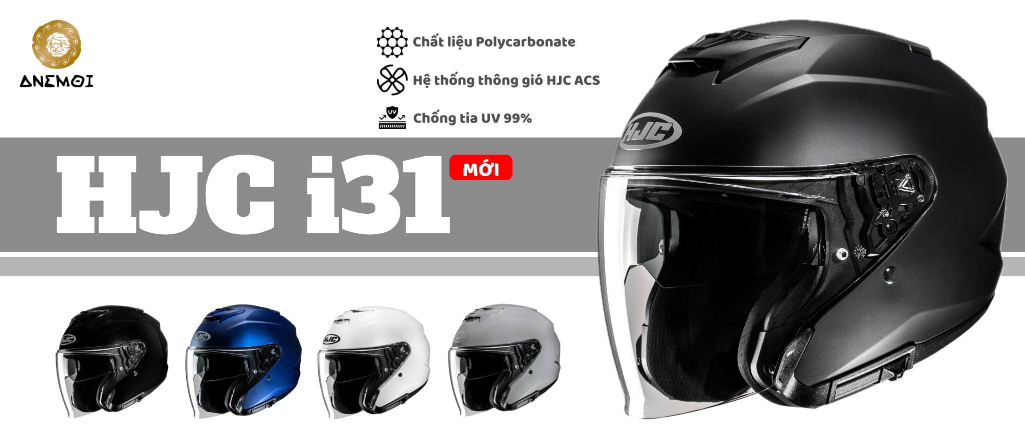 Mũ bảo hiểm HJC i31