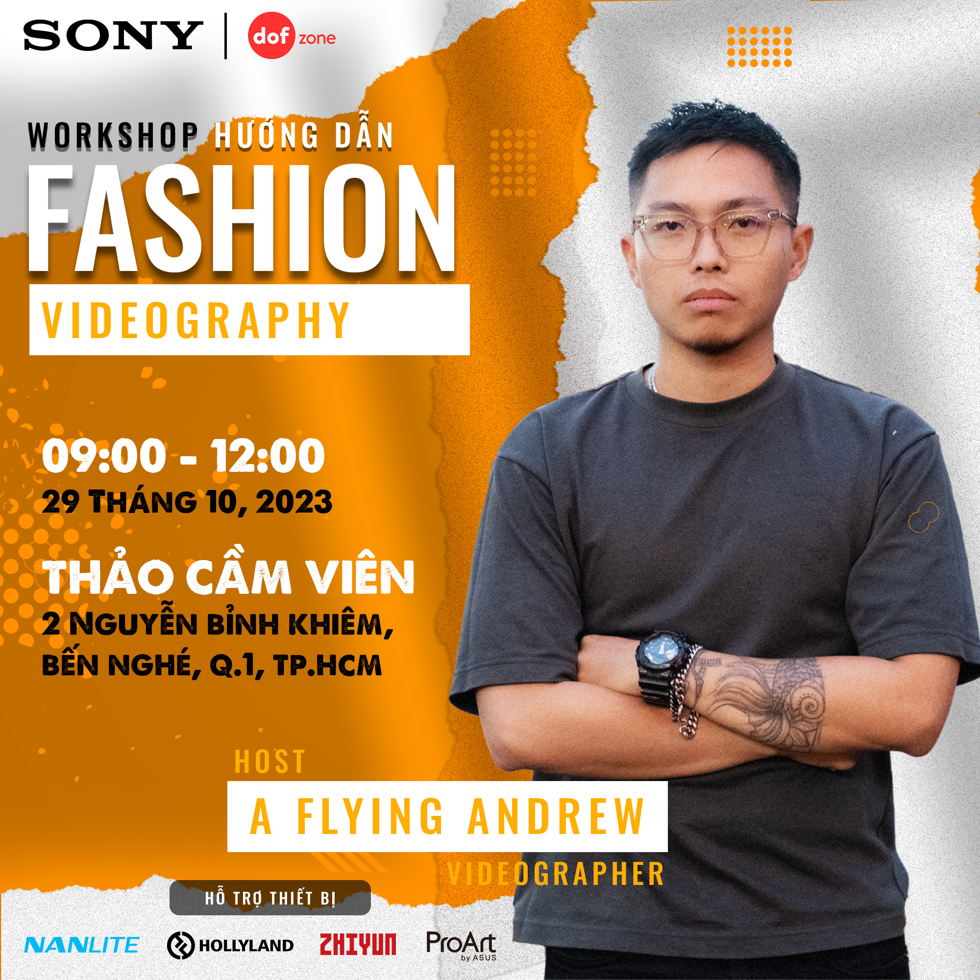 [Hình Ảnh] WS Hướng Dẫn Setup Quay Thời Trang
