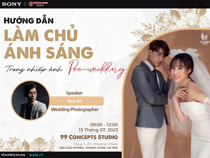 Workshop - Hướng dẫn làm chủ ánh sáng trong nhiếp ảnh Pre-Wedding