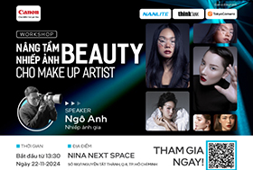 [Hình Ảnh] Workshop Nâng tầm nhiếp ảnh beauty cho makeup artist