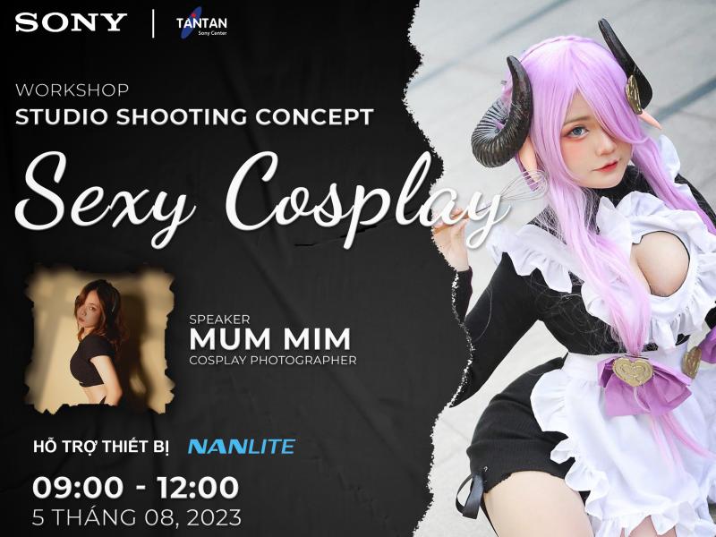 Workshop Indoor Shooting Sexy Cosplay Concept