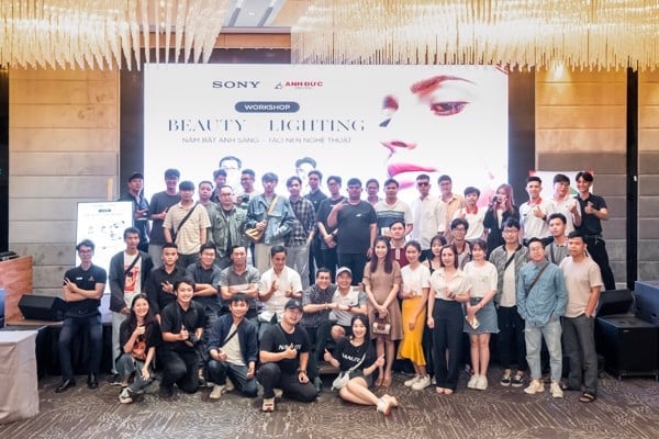 Cùng xem lại những hình ảnh đến từ Workshop Sony Beauty x Lighting: Nắm bắt ánh sáng - Tạo nên nghệ thuật