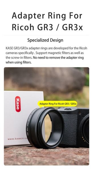Kase Square Lens Hood for Fujifilm X100 VI