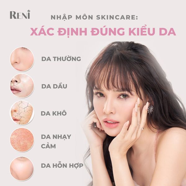 Nhập Môn Skincare: Cách Xác Định Đúng Kiểu Da