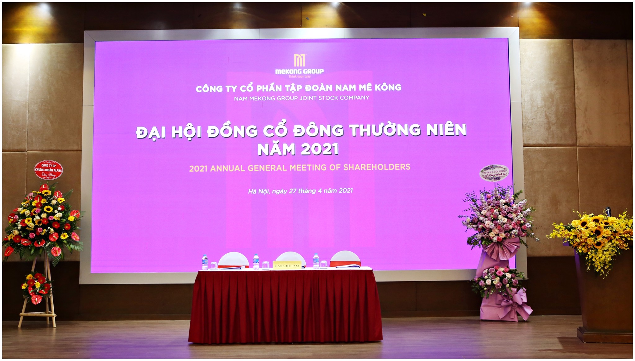 Đại hội đồng cổ đông thường niên năm 2021