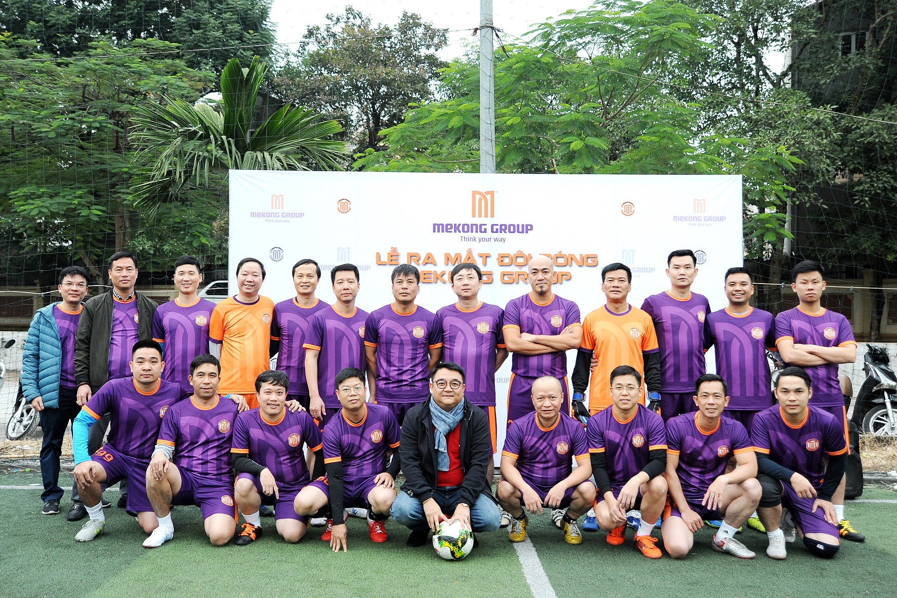 Lễ ra mắt đội bóng Mekong Group