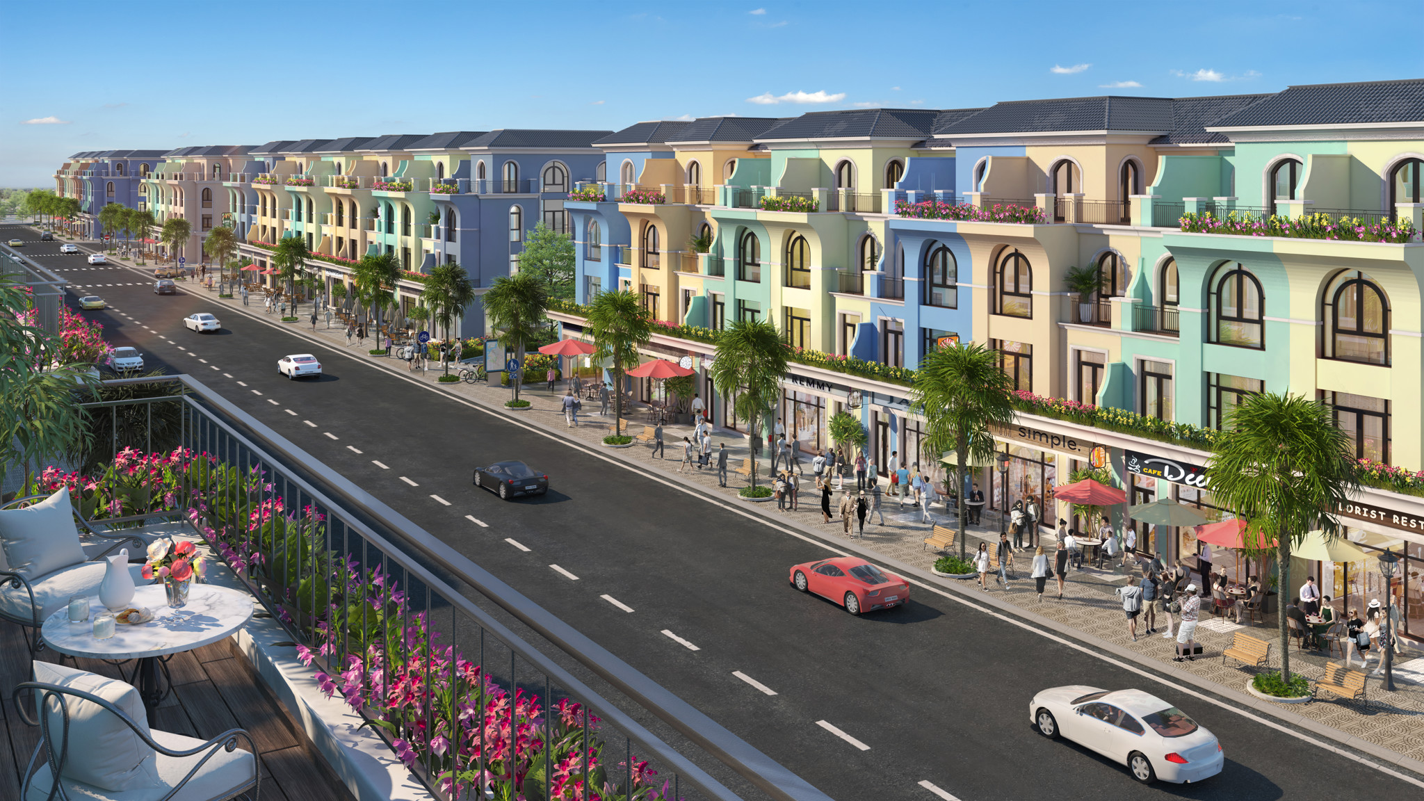 Cận cảnh tiến độ dự án La Celia city - Tháng 5.2023