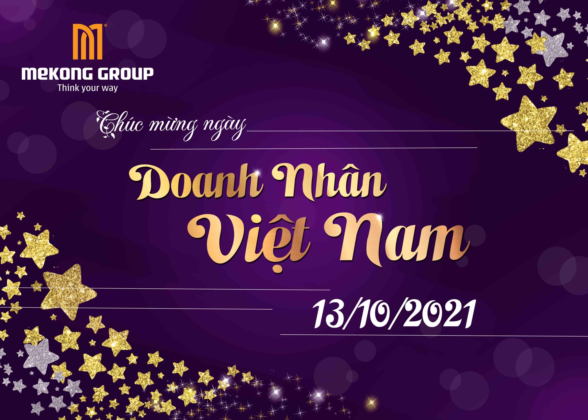 MEKONG GROUP chúc mừng ngày Doanh nhân Việt Nam 13/10