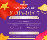 Mekong Group (HNX: VC3) Thông Báo Lịch Nghỉ Lễ 30/4 & 1/5
