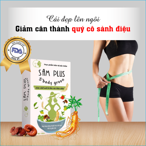 sâm plus cùng trà hồng đào cam sả tắc