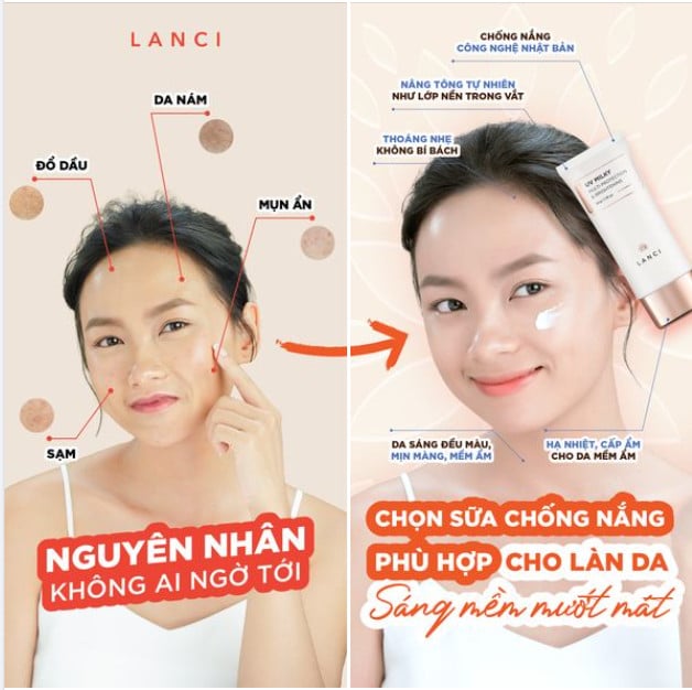 CHỌN SỮA CHỐNG NẮNG PHÙ HỢP CHO LÀN DA SÁNG - MỀM - MƯỚT - MÁT